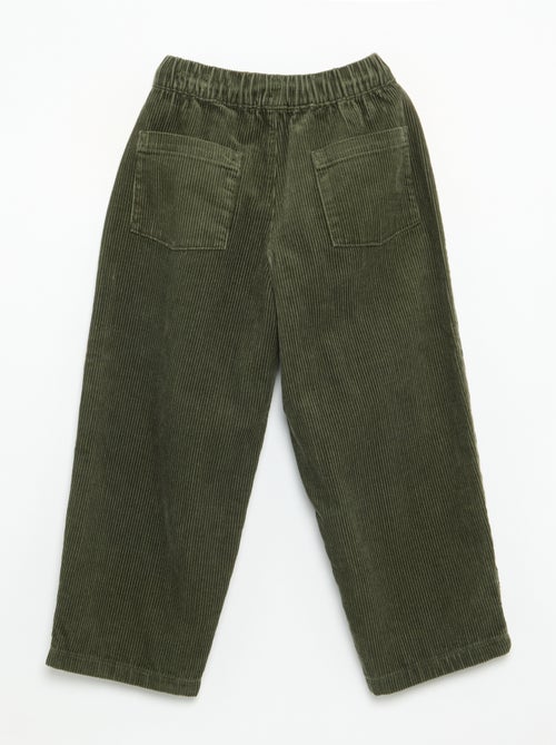 Pantaloni in velluto a costine - Kiabi