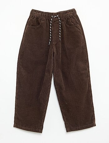 Pantaloni in velluto a costine