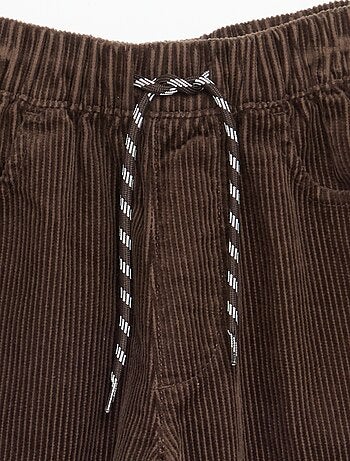 Pantaloni in velluto a costine