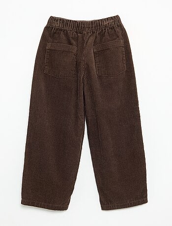 Pantaloni in velluto a costine