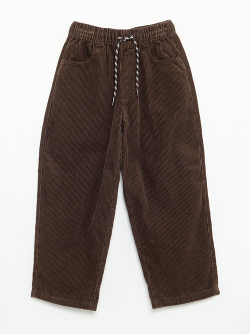 Pantaloni in velluto a costine - Kiabi