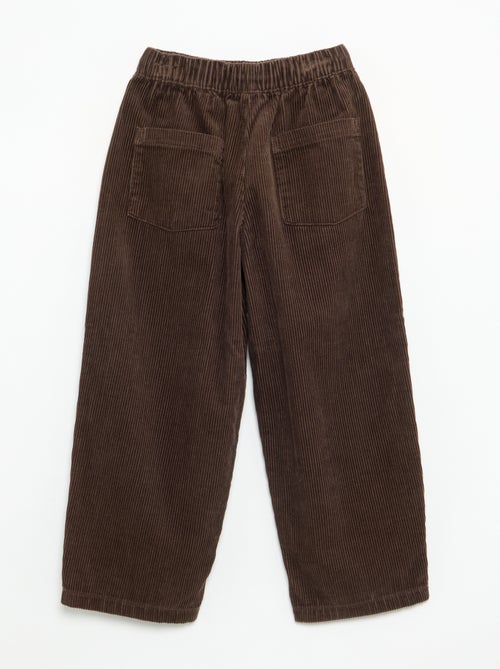 Pantaloni in velluto a costine - Kiabi