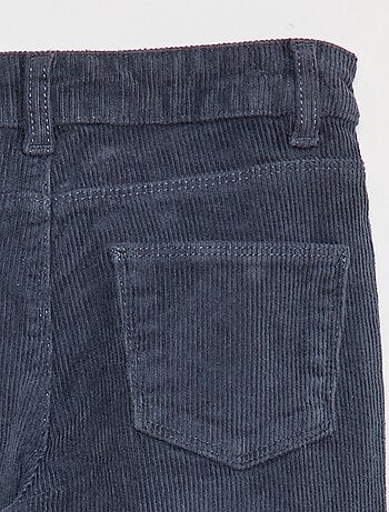 Pantaloni in velluto a zampa