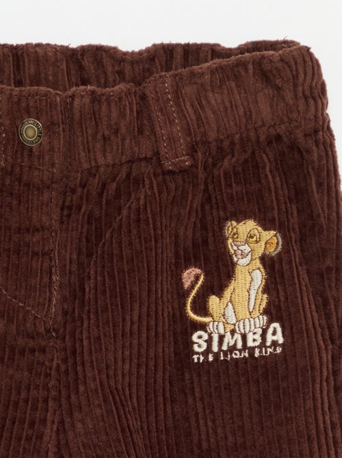 Pantaloni in velluto 'Disney' - Kiabi