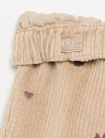 Pantaloni in velluto 'Disney' 'Minnie'