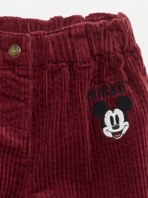 Pantaloni in velluto 'Disney' - Kiabi