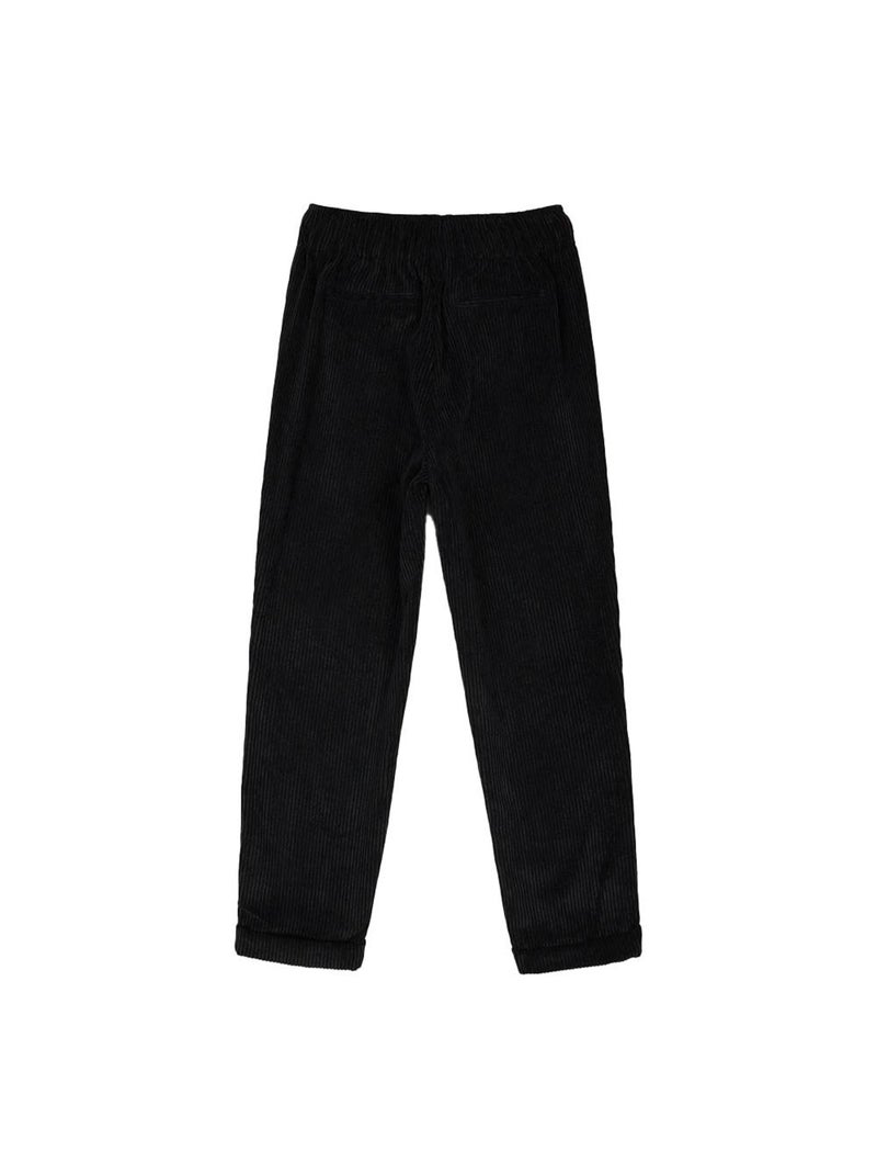 Pantaloni in Velluto Teddy Smith per Ragazzo - Modello Nero - Kiabi