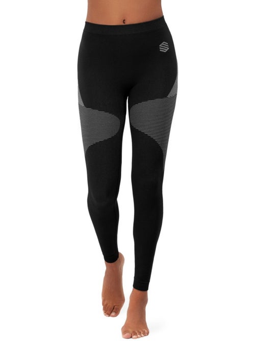 Pantaloni intimi a compressione donna sport invernali donna ultradry - Kiabi