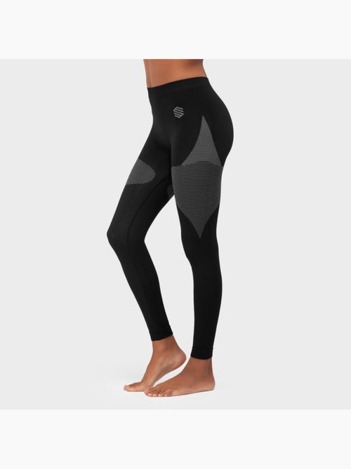 Pantaloni intimi a compressione donna sport invernali donna ultradry - Kiabi