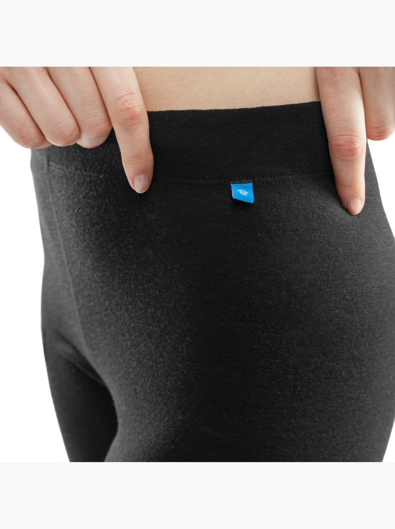 Pantaloni intimi termici da donna in lana sport invernali donna srx musk Nero - Kiabi