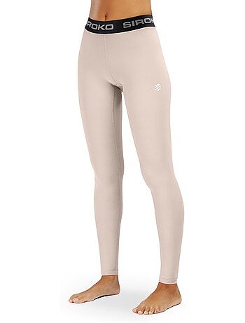 Pantaloni intimi termici da donna sport invernali donna lotus
