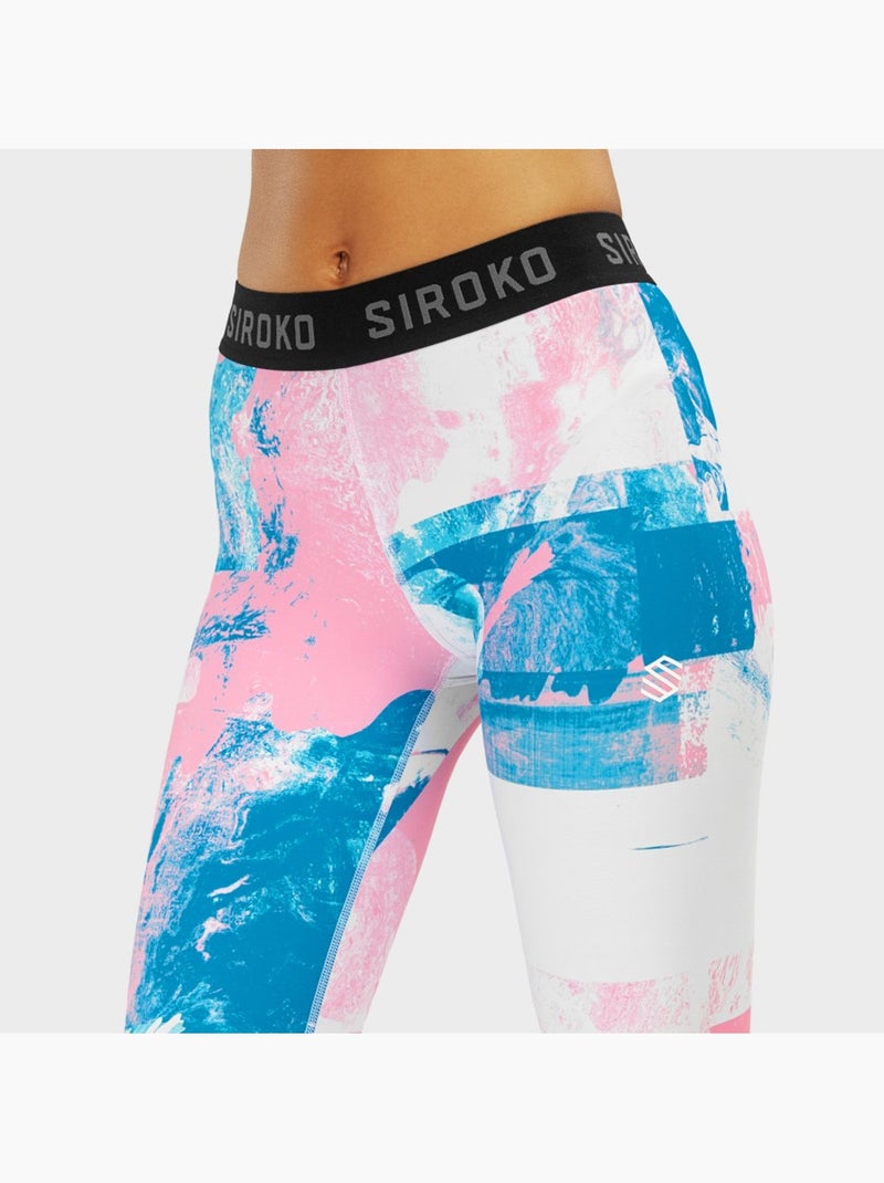 Pantaloni intimi termici da donna sport invernali donna sakura Rosa - Kiabi