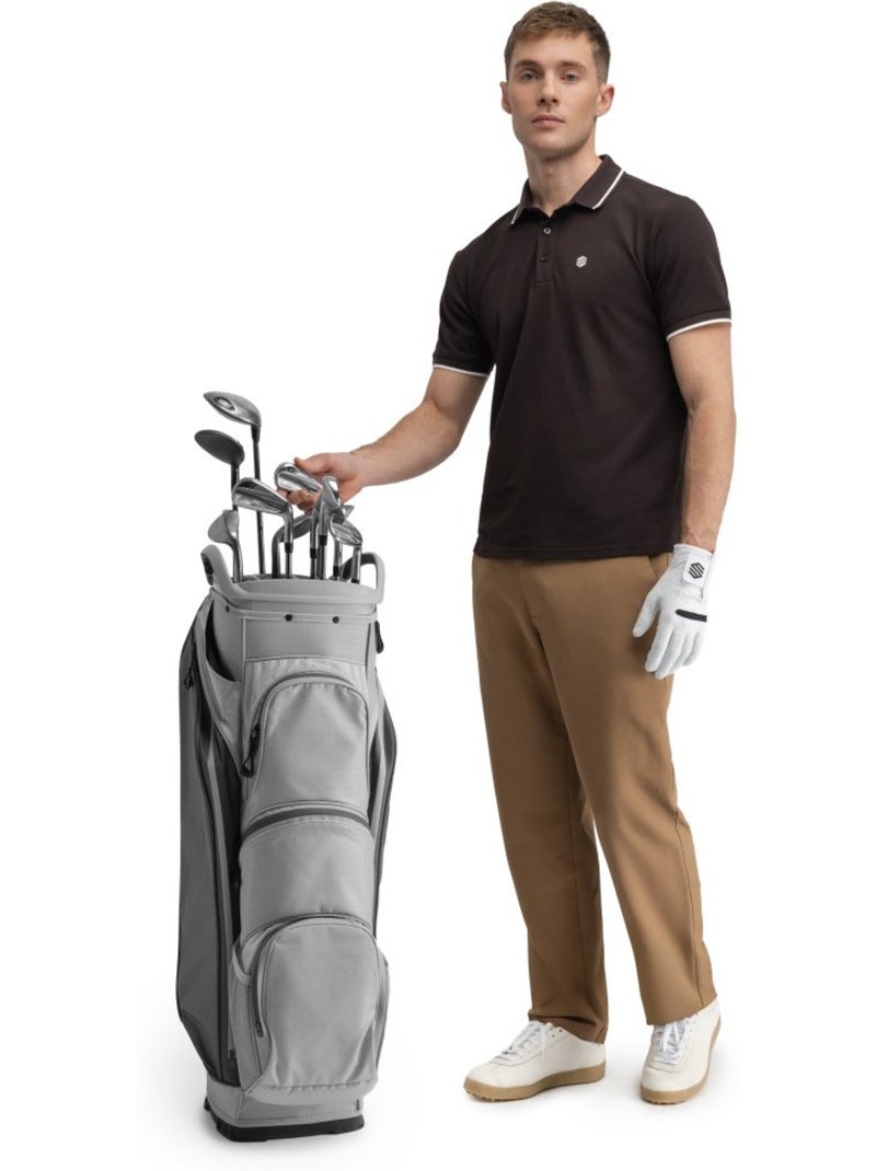 Pantaloni invernali da golf da uomo golf uomo driver Marrone - Kiabi