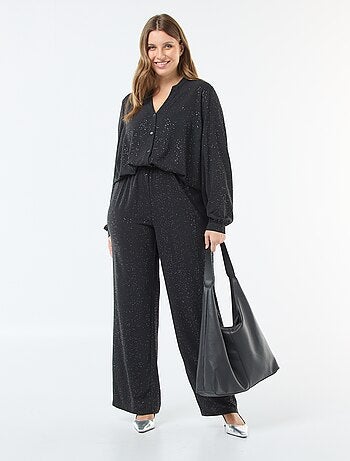 Pantaloni iridescenti 'Only Carmakoma'