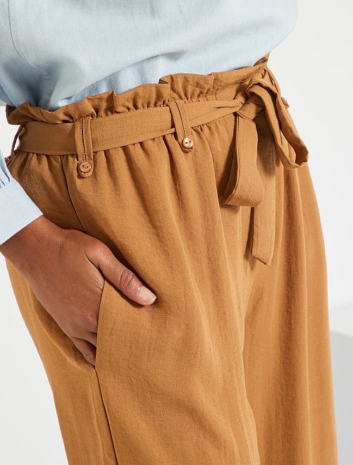 Pantaloni 'Jacqueline de Yong' morbidi - BEIGE - Kiabi - 25.00€