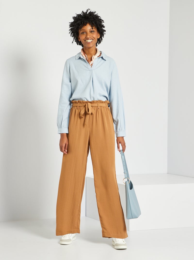 Pantaloni 'Jacqueline de Yong' morbidi BEIGE - Kiabi