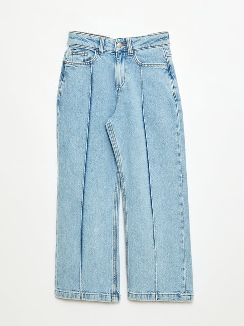 Pantaloni jeans 5 tasche a taglio ampio - Kiabi