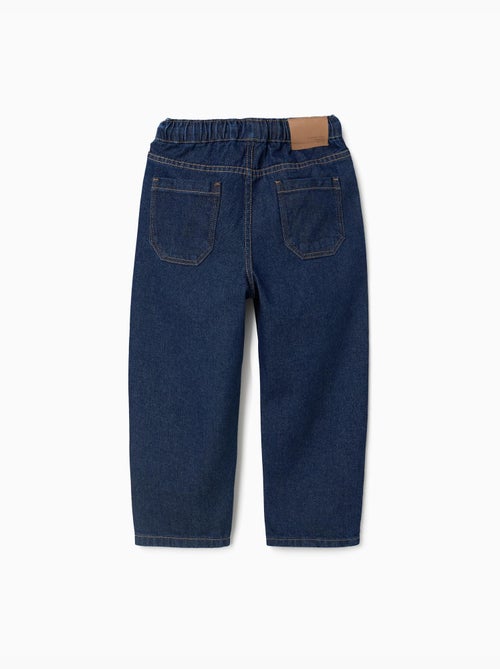 Pantaloni jeans ampia con coulisse - Kiabi Pantaloni jeans ampia con coulisse - Kiabi
