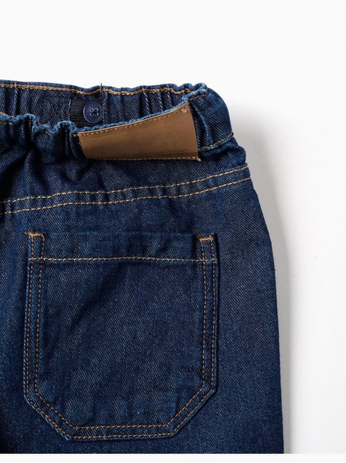 Pantaloni jeans ampia con coulisse - Kiabi Pantaloni jeans ampia con coulisse - Kiabi