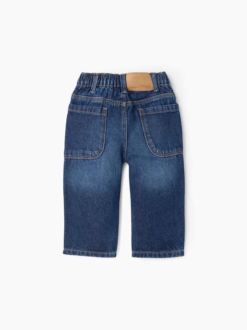 Pantaloni jeans baggy Blu Blu - Kiabi