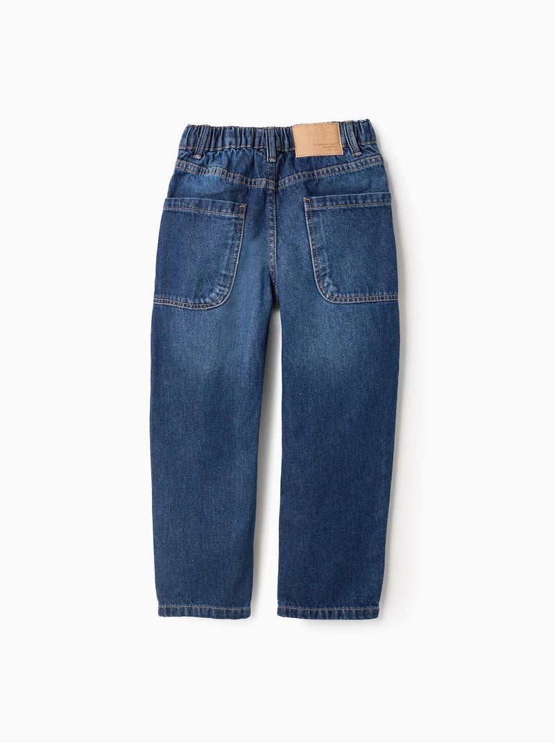 Pantaloni jeans baggy Blu Blu - Kiabi