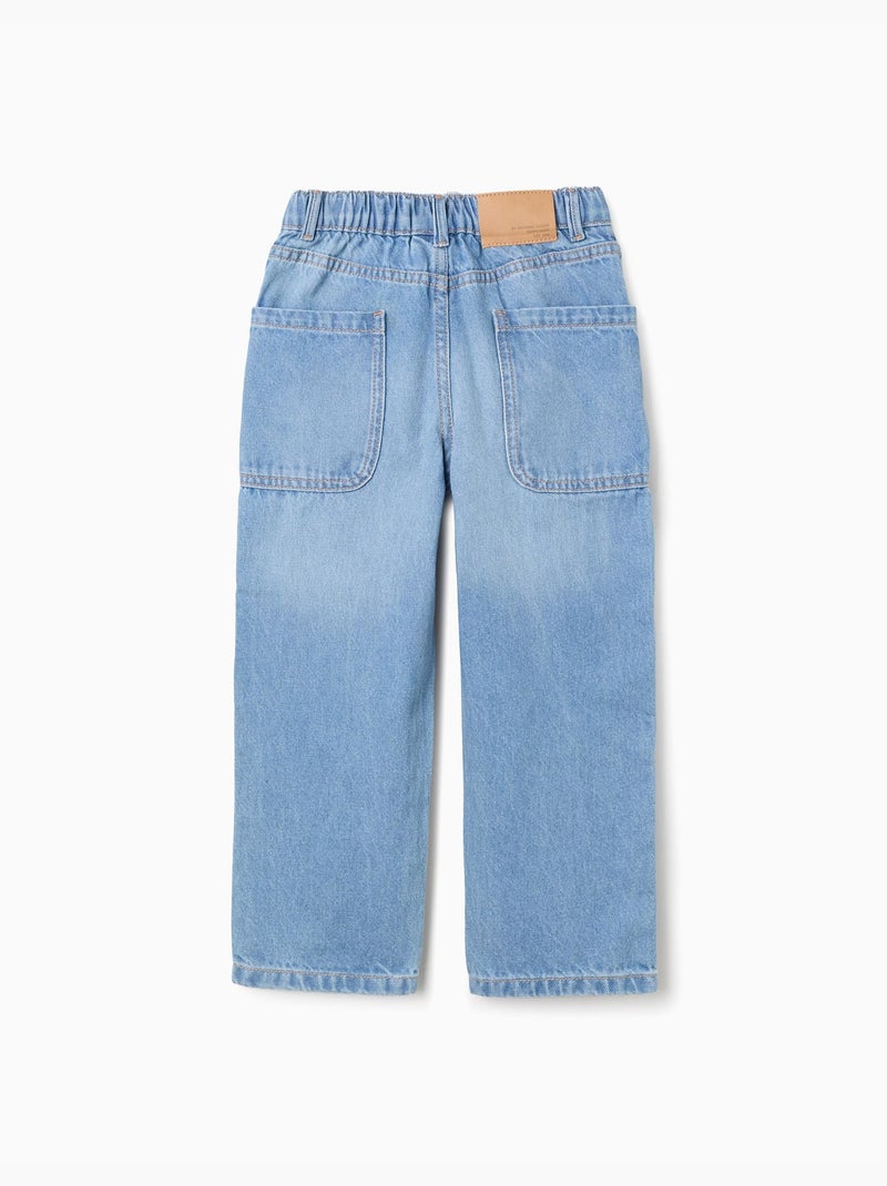 Pantaloni jeans baggy Blu chiaro - Kiabi