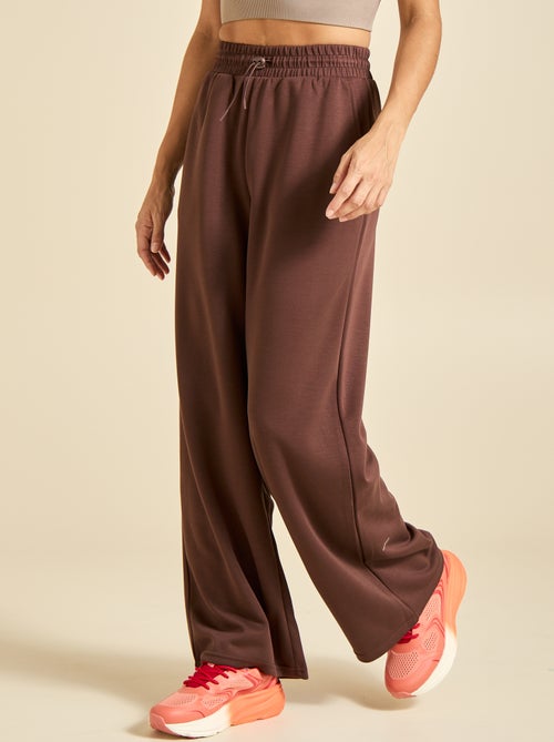 Pantaloni jogger a tinta unita a vita regolare - Kiabi Pantaloni jogger a tinta unita a vita regolare - Kiabi