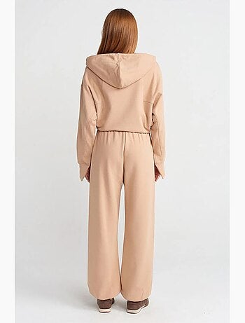 Pantaloni jogger ampi in felpa dilvin