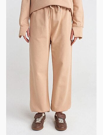 Pantaloni jogger ampi in felpa dilvin