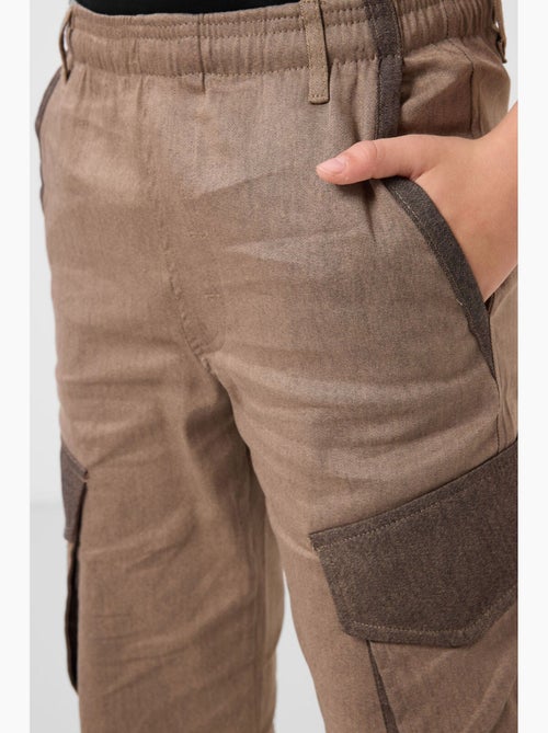 Pantaloni jogger cargo bambino tommy - Kiabi Pantaloni jogger cargo bambino tommy - Kiabi