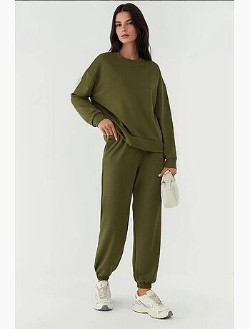 Pantaloni jogger con vita elastica e tocco modal hiccup