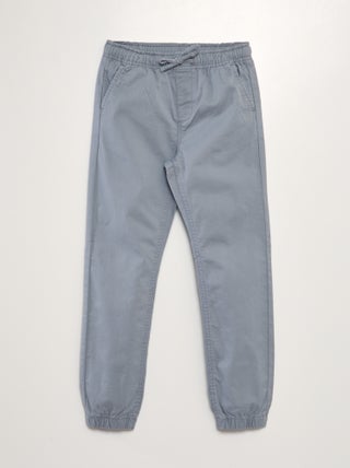 Pantaloni jogger con vita elasticizzata