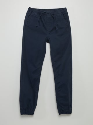 Pantaloni jogger con vita elasticizzata