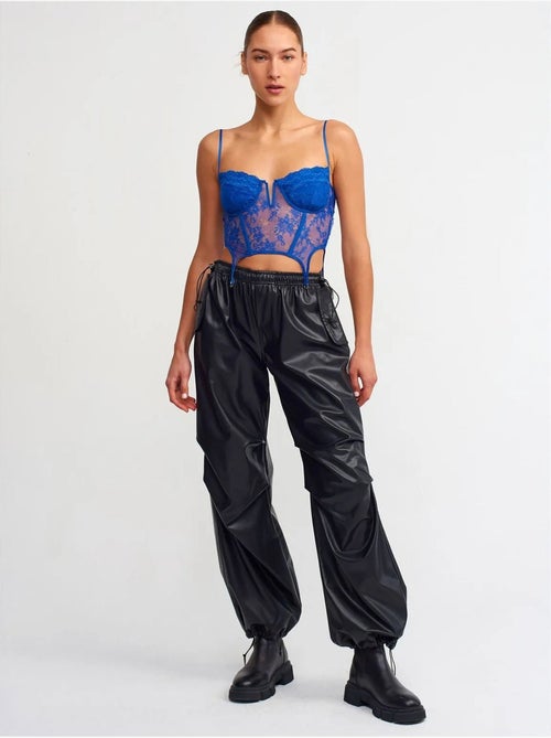 Pantaloni jogger da donna in ecopelle dilvin - Kiabi Pantaloni jogger da donna in ecopelle dilvin - Kiabi