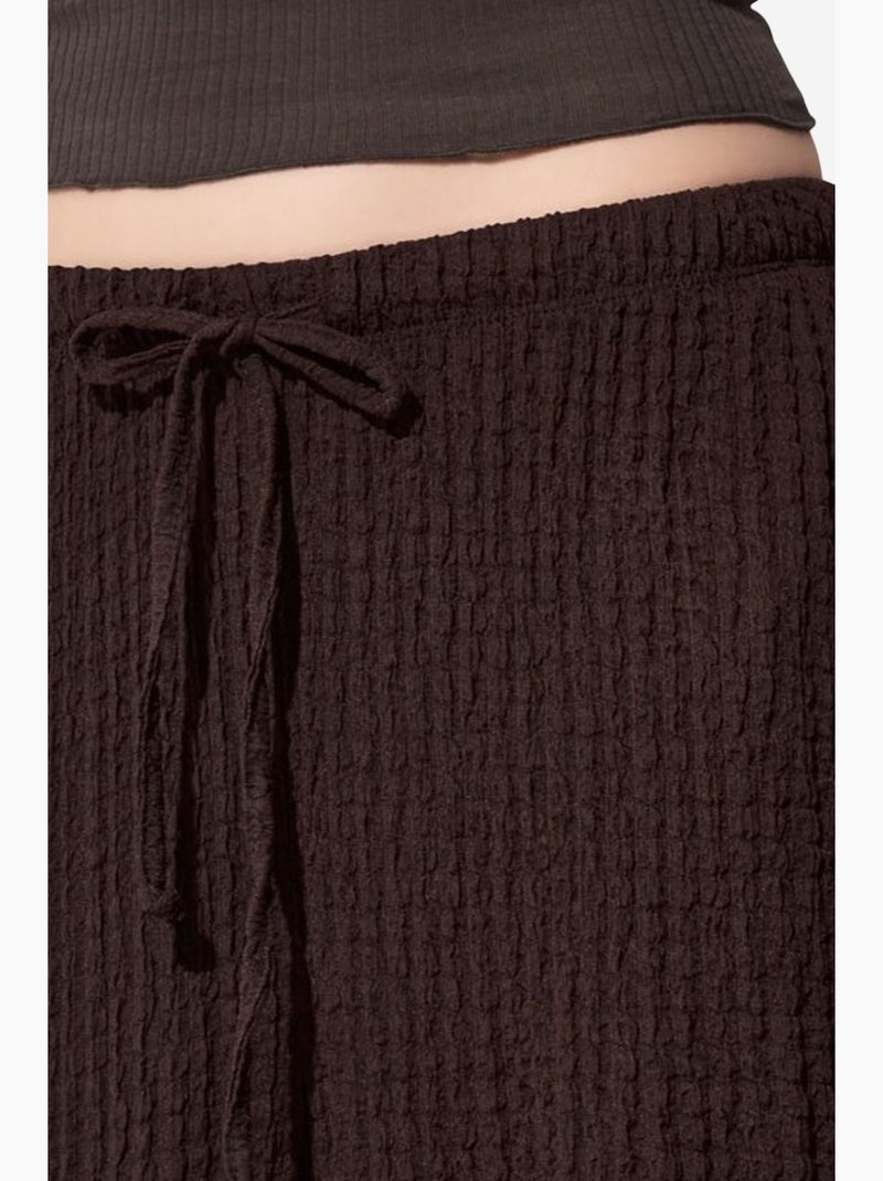 Pantaloni jogger da donna in tessuto busem Marrone cioccolato - Kiabi