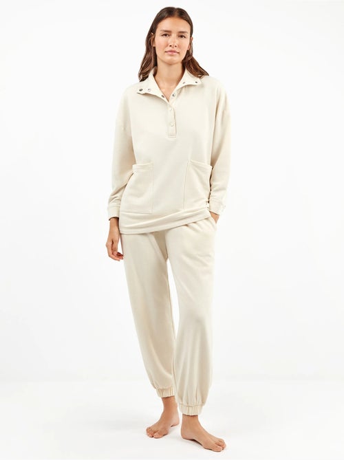 Pantaloni jogger felpati - Kiabi Pantaloni jogger felpati - Kiabi