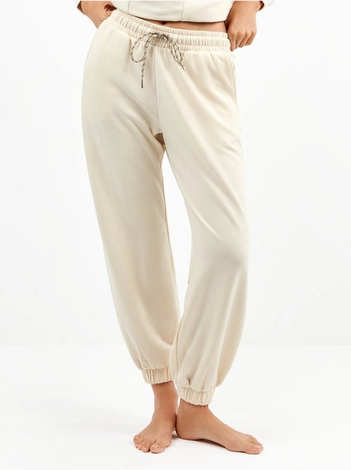 Pantaloni jogger felpati - Kiabi Pantaloni jogger felpati - Kiabi