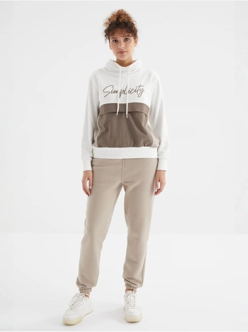 Pantaloni jogger in felpa in pile a vita alta da donna tommy - Kiabi Pantaloni jogger in felpa in pile a vita alta da donna tommy - Kiabi