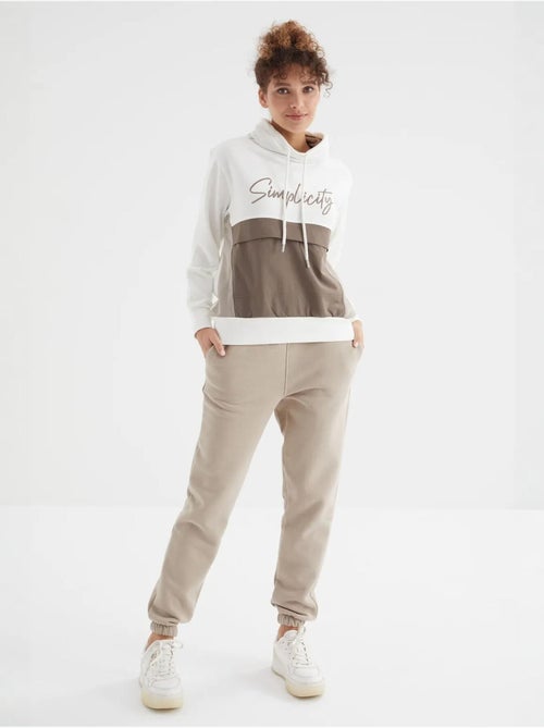 Pantaloni jogger in felpa in pile a vita alta da donna tommy - Kiabi Pantaloni jogger in felpa in pile a vita alta da donna tommy - Kiabi