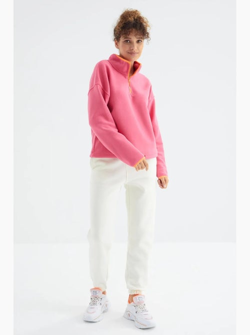 Pantaloni jogger in felpa in pile a vita alta da donna tommy - Kiabi Pantaloni jogger in felpa in pile a vita alta da donna tommy - Kiabi