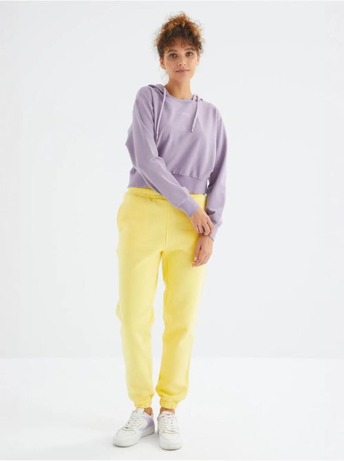 Pantaloni jogger in felpa in pile a vita alta da donna tommy - Kiabi Pantaloni jogger in felpa in pile a vita alta da donna tommy - Kiabi