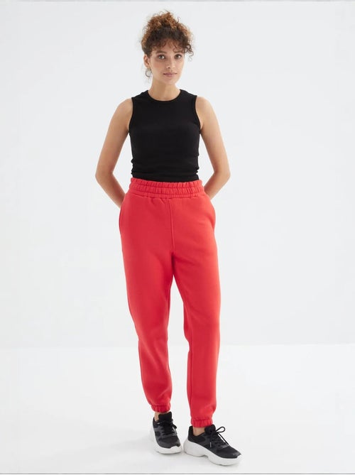 Pantaloni jogger in felpa in pile a vita alta da donna tommy - Kiabi Pantaloni jogger in felpa in pile a vita alta da donna tommy - Kiabi