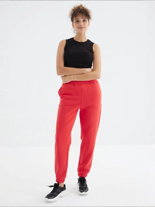 Pantaloni jogger in felpa in pile a vita alta da donna tommy - Kiabi Pantaloni jogger in felpa in pile a vita alta da donna tommy - Kiabi