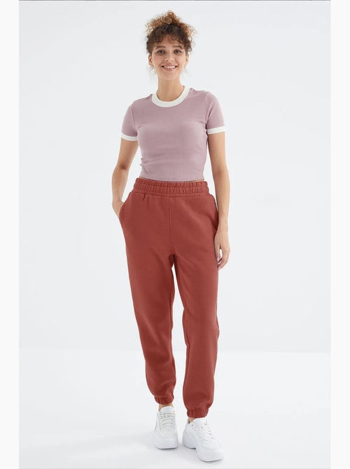 Pantaloni jogger in felpa in pile a vita alta da donna tommy - Kiabi Pantaloni jogger in felpa in pile a vita alta da donna tommy - Kiabi