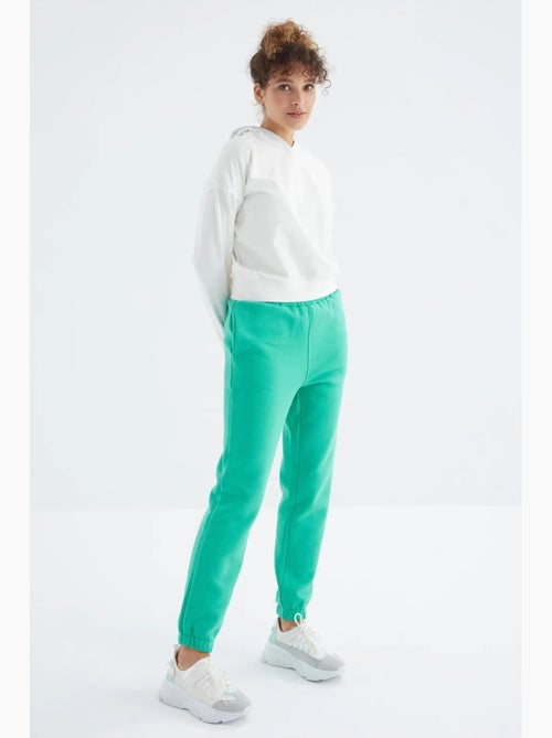 Pantaloni jogger in felpa in pile a vita alta da donna tommy - Kiabi Pantaloni jogger in felpa in pile a vita alta da donna tommy - Kiabi