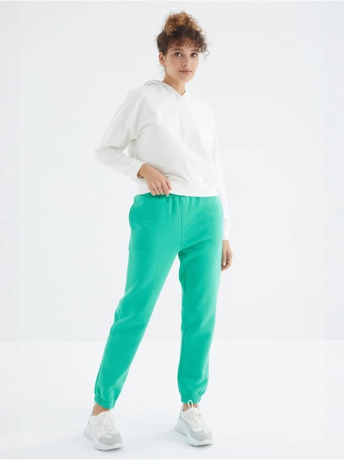Pantaloni jogger in felpa in pile a vita alta da donna tommy - Kiabi Pantaloni jogger in felpa in pile a vita alta da donna tommy - Kiabi
