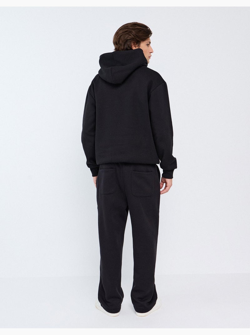 Pantaloni jogger in felpa, mo fashion Nero - Kiabi