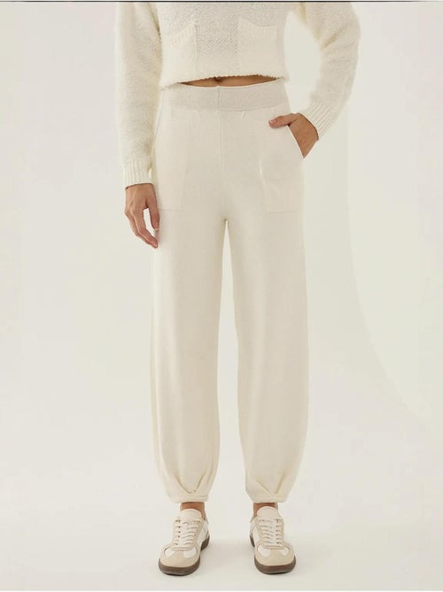 Pantaloni jogger in maglia a vita alta - Kiabi Pantaloni jogger in maglia a vita alta - Kiabi