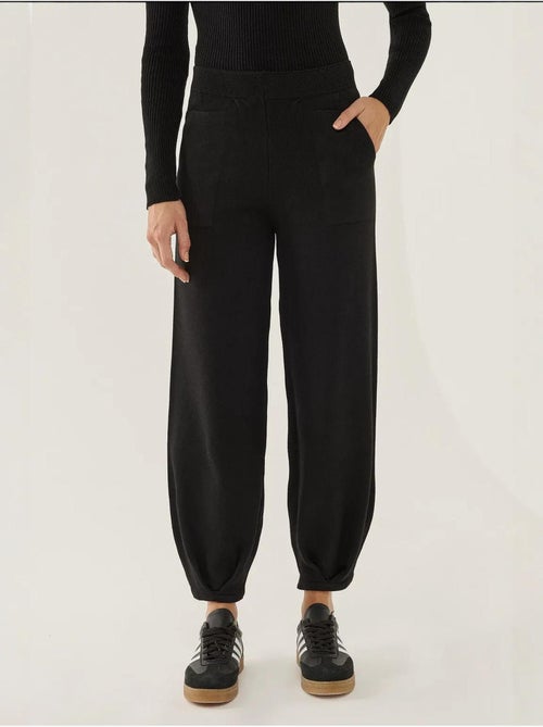 Pantaloni jogger in maglia a vita alta - Kiabi Pantaloni jogger in maglia a vita alta - Kiabi