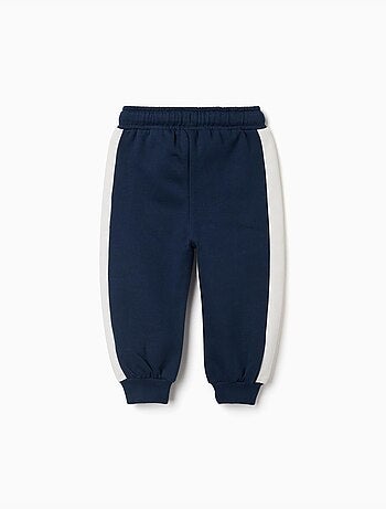 Pantaloni jogger spazzolato con stampa mickey